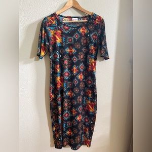 LulaRoe Julia dress.